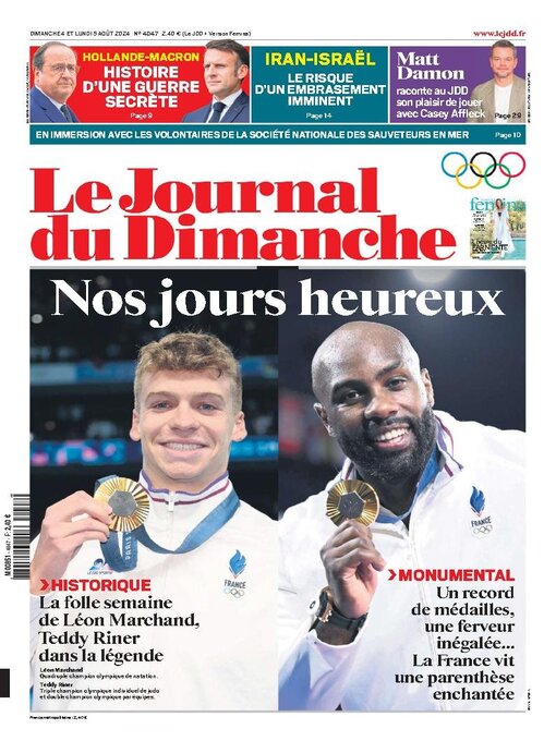 Title details for Le Journal du dimanche by Lagardere Media News - Available